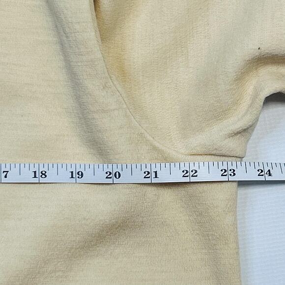 St Croix Knits Cardigan Sweater Mens 2XL Beige 100% Merino Wool Gold Buttons USA - Picture 10 of 14